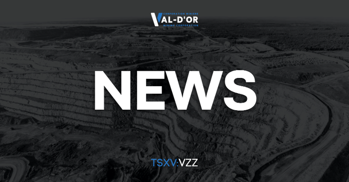 Val-d’Or Mining Corp. tweet media