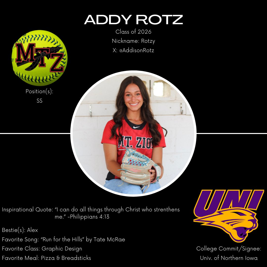 Mt. Zion (IL) Lady Braves 🥎 tweet media