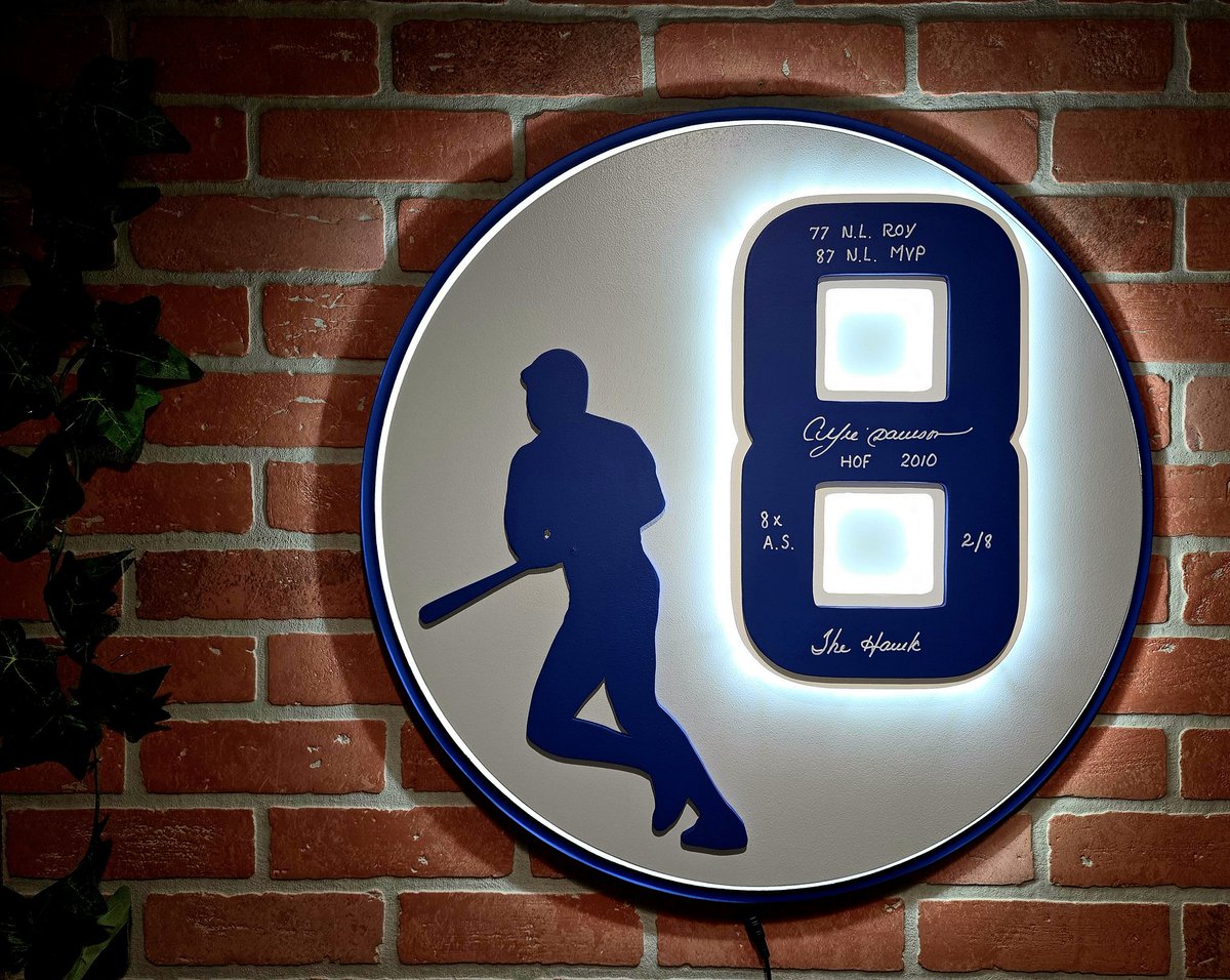 FlytheWood's tweet image. There's #AndreDawson Days til Opening Day @Cubs Baseball!