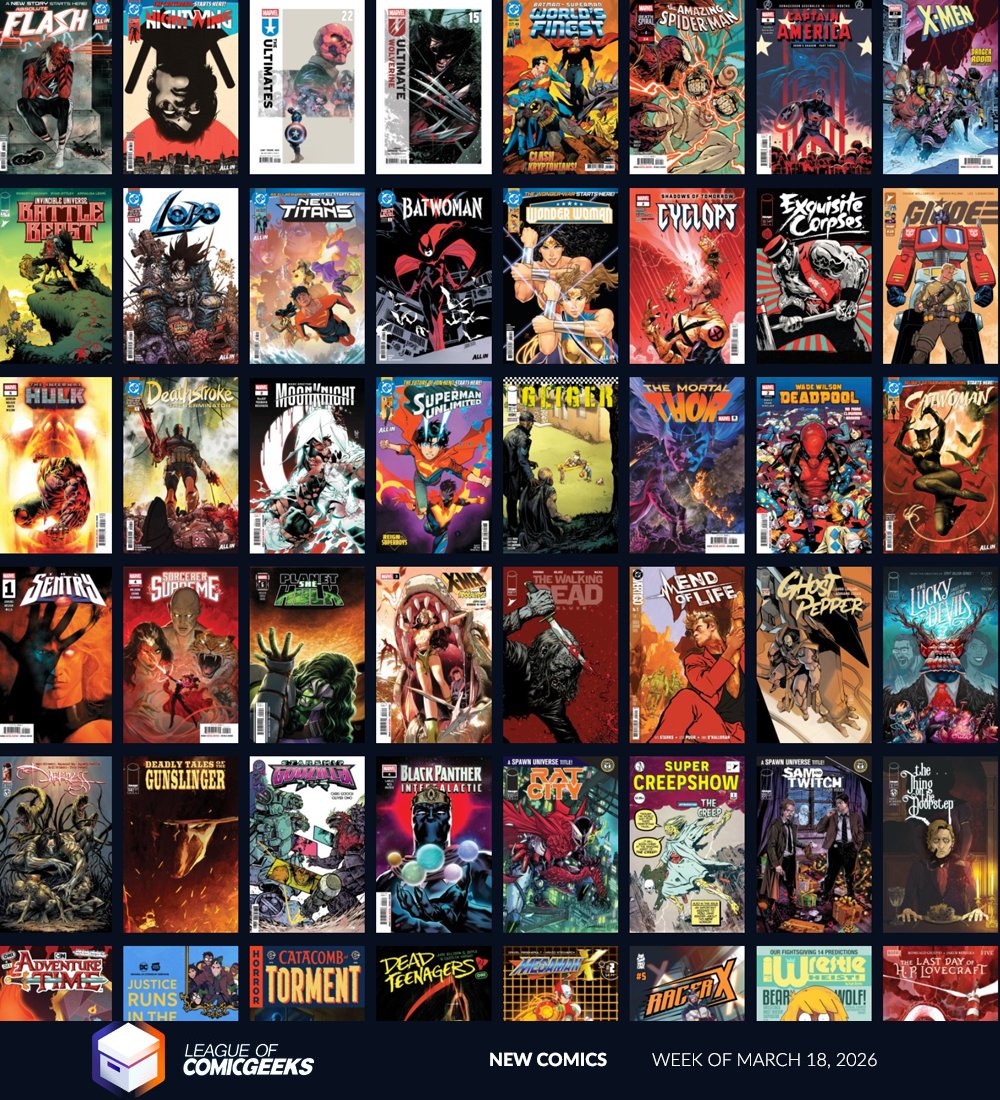 League of Comic Geeks tweet media