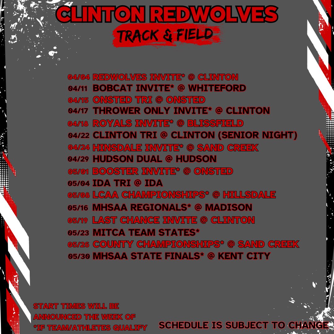 Redwolves Track & Field tweet media