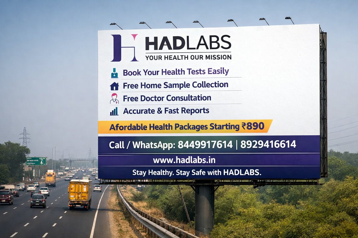 hadlabs17614's tweet image. Book your blood test at home in NCR with HADLABS 🚑
Free home sample collection &amp;amp; doctor consultation
💰 Health packages start ₹890
📞 8449917614
🌐 hadlabs.in

#BloodTestAtHome #DiagnosticLab #PathologyLab #HealthCheckup  #DelhiNCR #PreventiveHealthcare #HADLABS