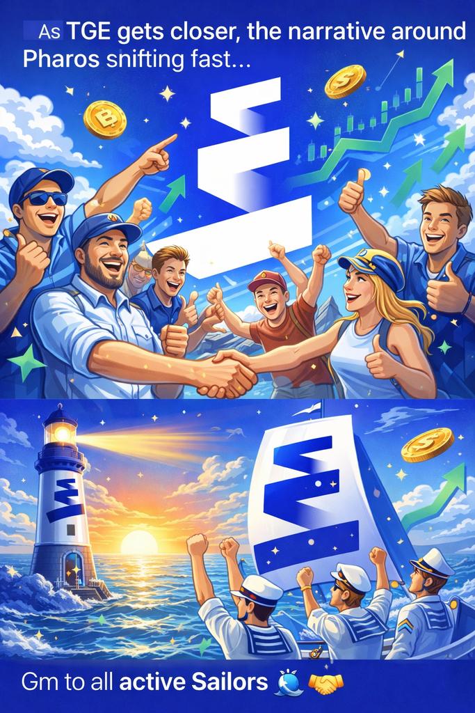 As TGE gets closer, the noise around <a href="/pharos_network/">Pharos | Mainnet Arc</a> getting loude.
Now everyone suddenly bullish 
Funny how sentiment shifts right before the big moment.
No hype needed  just steady building.
FUD fades, timing reveals everything.
Pharos about to show why early believers stayed.