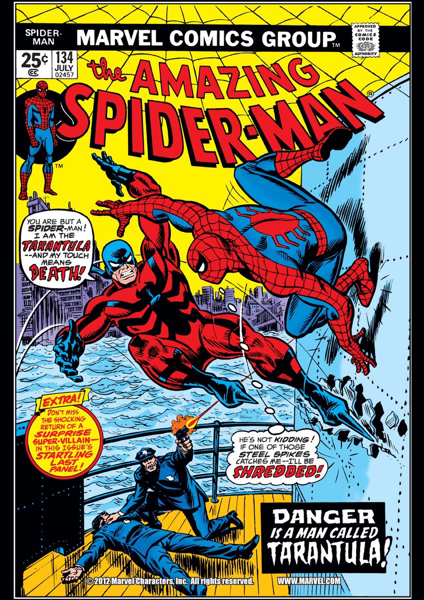 spidermanias's tweet photo. THEY EVEN GOT THE COPS ON THE BOTTOM OF THE COMIC COVER! WHAT ATTENTION TO DETAIL!

This Spider-Man movie is gonna be GODLIKE https://t.co/K6nxmgPnsG