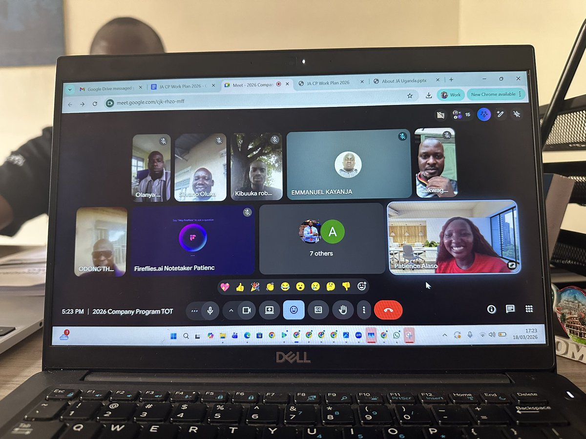JA_Uganda's tweet photo. Successful Training of Trainers with educators from various schools! 

We unveiled our 2026 theme: “Augmenting Innovation” focusing on using AI to strengthen innovation.
 
Educators are now equipped to deliver this year’s program with confidence. 

#JAUganda #AugmentingInnovation #FutureReady
@AbsaUganda @JA_Africa_  @JAWorldwide