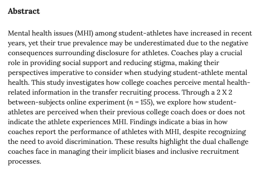 Journal of Intercollegiate Sport tweet media