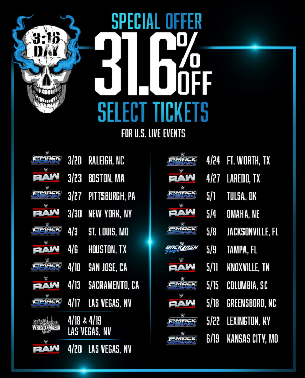 WrestleTix tweet media