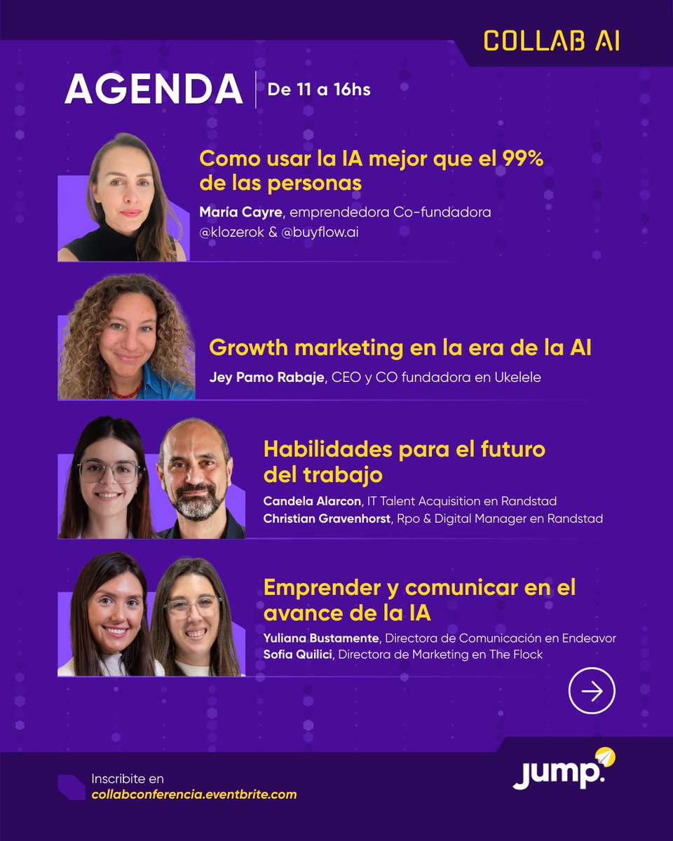 JUMP! Conferencia de Tecnología tweet media