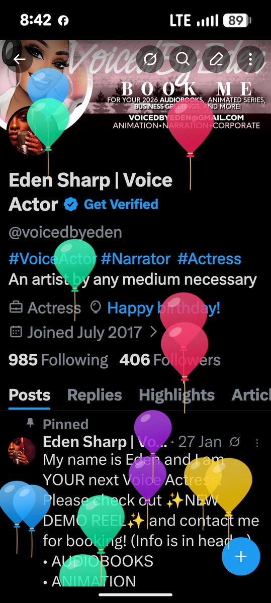 Eden Sharp | Voice Actor tweet media