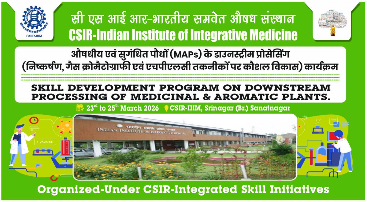 CSIR-IIIM tweet media
