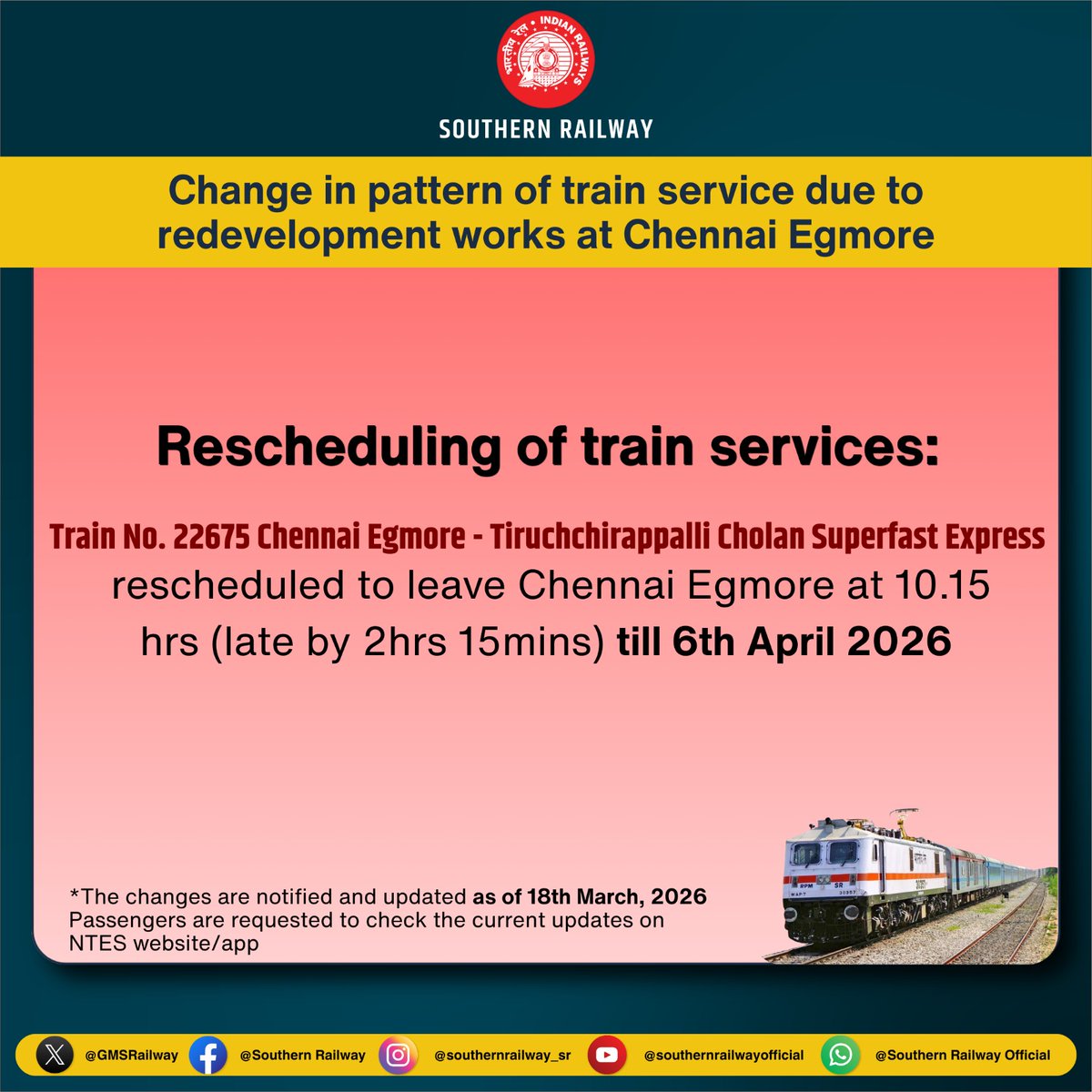 Southern Railway tweet media