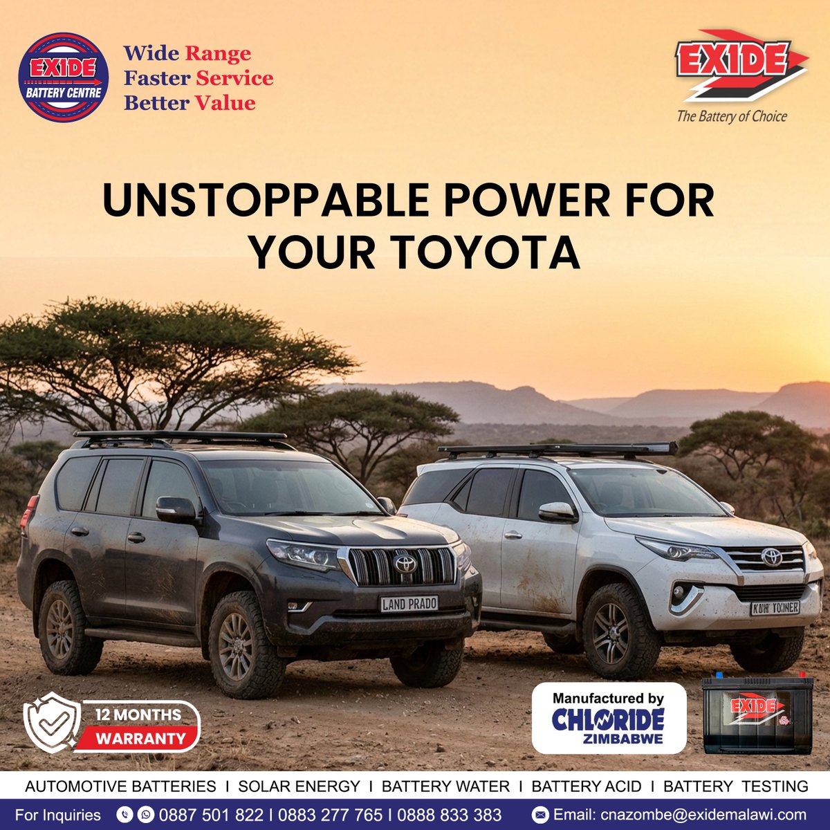 Exide Battery Centre tweet media