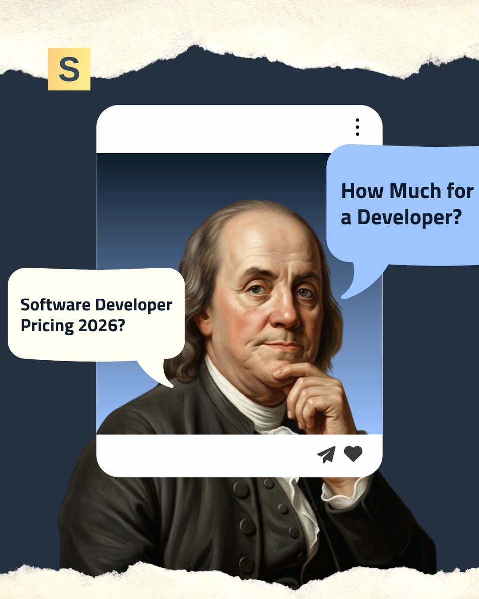 seedium1's tweet photo. How much does it cost to hire a software developer in 2026? 💻💰
$20–$200 per hour depending on region, tech stack & hiring model.
Read the full breakdown: https://t.co/Zq1LnsQEgR
#SoftwareDevelopment #Hiring #Tech2026 #DevCosts https://t.co/86SyJCkyA3