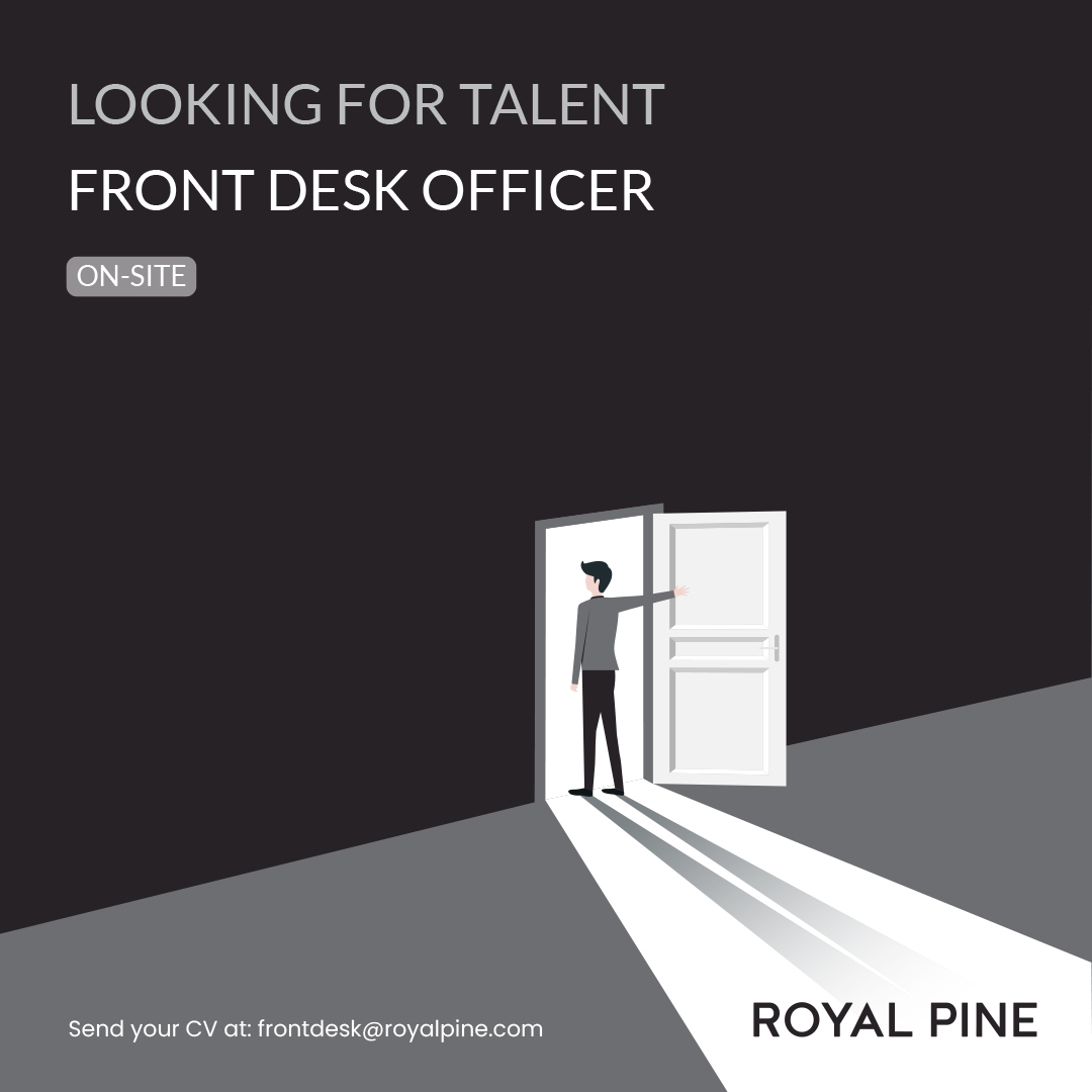 royal_pine1's tweet photo. We’re #hiring! 

Front Desk Officer (On-site) in #Limassol. Be the first point of contact, support daily operations and help keep our office organised and running smoothly. Join a dynamic, professional team and grow your career. 

Apply now: 👉https://t.co/y4mpo23aug

#royalpine https://t.co/QkhW9mo6jL