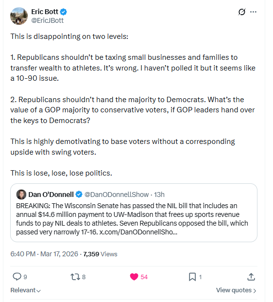 The Badger Pundit tweet media