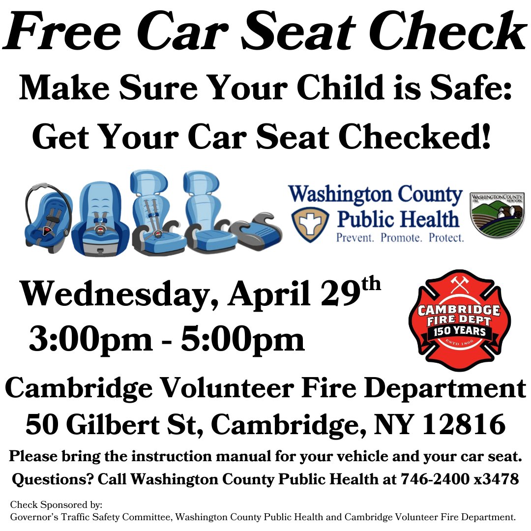 WashingtonCoPH's tweet photo. Free Car Seat Check https://t.co/fRc99aDPHJ https://t.co/krlnTOh6zR