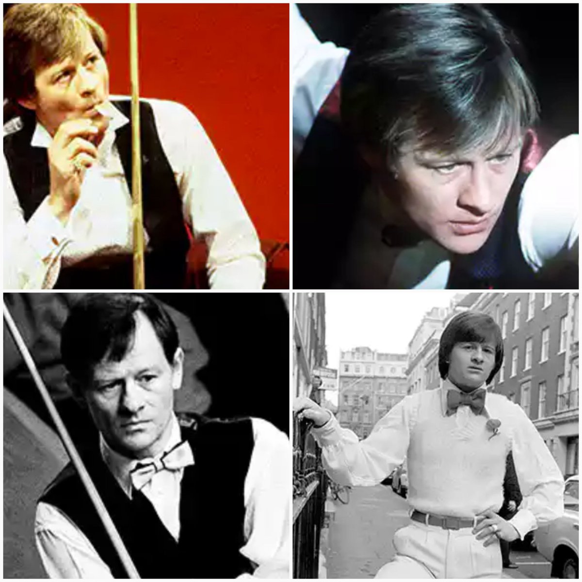 The great Alex Higgins would've been 77 today! The trailblazer for White, O'Sullivan &amp; Trump and the game's greatest ever entertainer. RIP Hurricane 💚