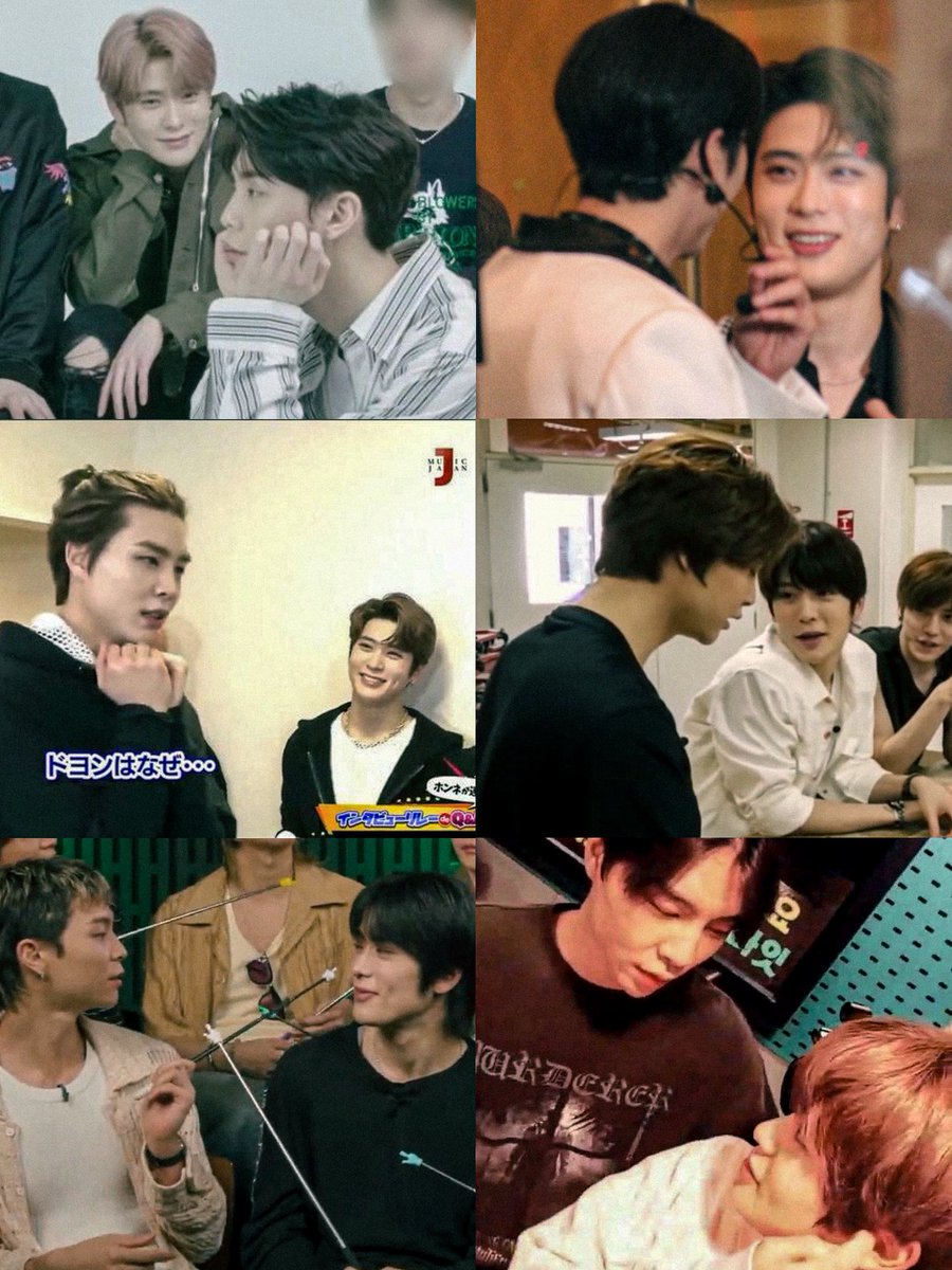 yunosbian's tweet photo. don’t ask jaehyun the color of nothing when johnny is around https://t.co/OEK1YH2yCA
