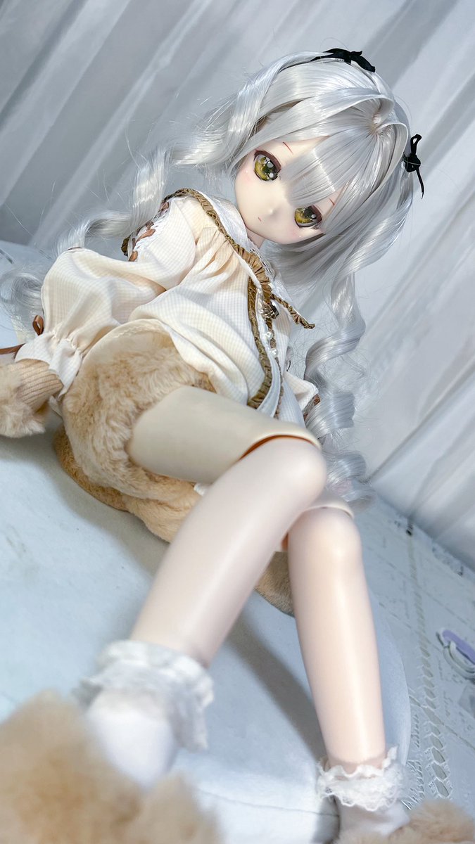 Tappuro's tweet photo. #MDDはいいぞ
#うちのこかわいい
ボークスのふわふわアニマルセット(ラテ)
ふわもこで尻尾のかわいい😊
「しっぽまでかわいさたっぷり…？」
そんなたい焼きみたいな😅
間違ってはないけどね https://t.co/YlFXjtWIim