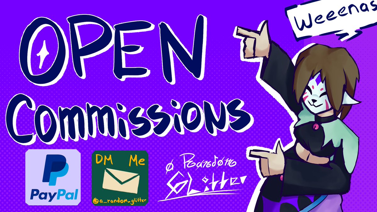 🍥 GLitter🍥 COMMS OPEN tweet media