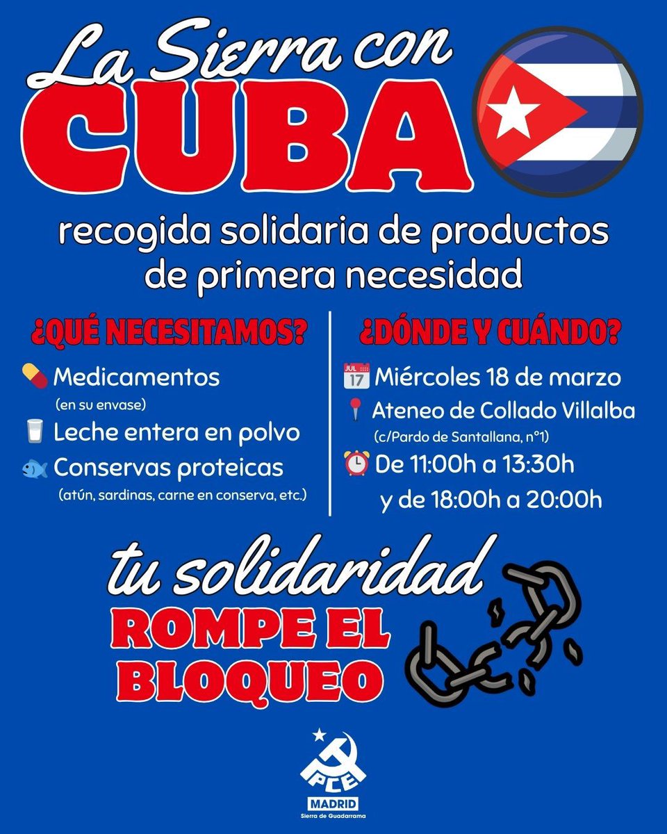 PCE Sierra Guadarrama tweet media