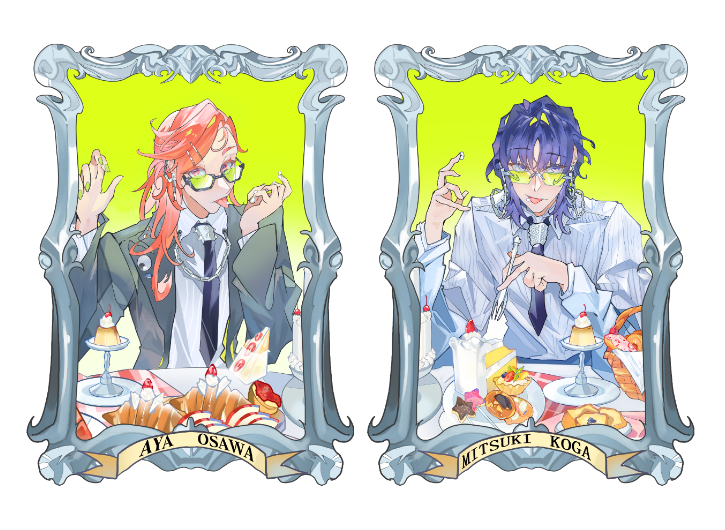 Matching keychains  for #CF22 #mitsuaya