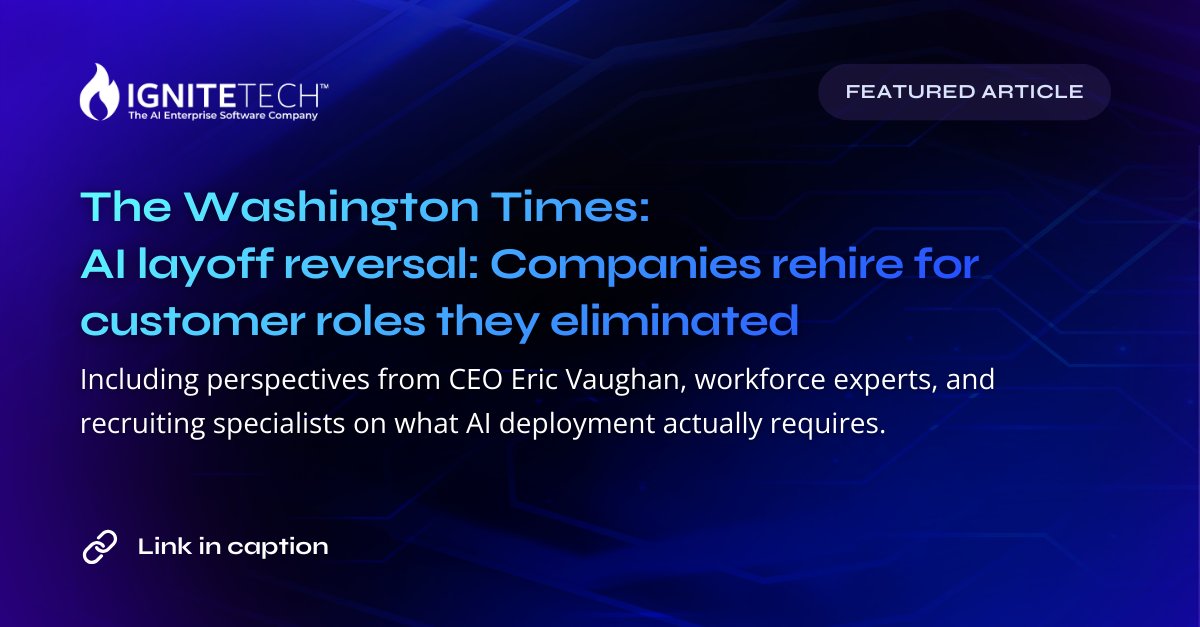 IgniteTech tweet media