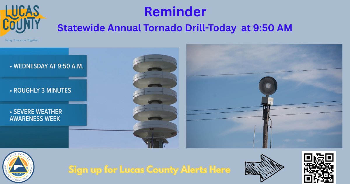 Lucas County EMA tweet media