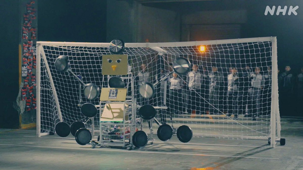 【 #魔改造の夜】

　キ　ッ　チ　ン　用　品　

　　　Ｐ　Ｋ　対　決

　　　＜出場チーム＞

　　　　 Ｈ立建機

　　　　 Ａイシン

20（金・祝）夜7:30［総合］※一部地域を除く
28（土）午前0:40［総合］※全国で放送

▼サッカー中継みたいな言葉が書いてある▼
web.nhk/tv/pl/series-t…