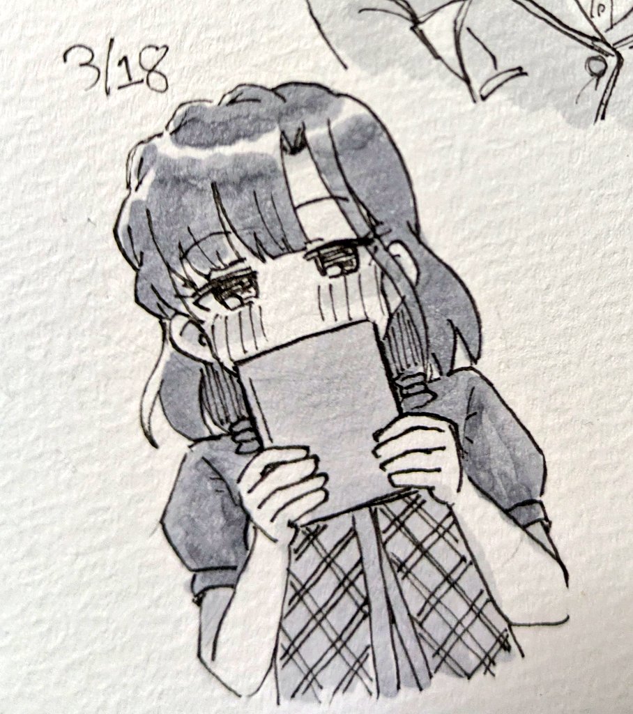 今日は誕生日なので百合子を描きました 