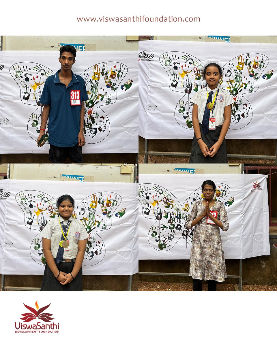 ViswaSanthiFndn's tweet photo. ViswaSanthi Development Foundation, under Be a Hero – Say No to Drugs project, conducted a special “Punch Against Drugs” program at Sidhartha Central School, Pallimon for specially abled children.
#BeAHero #SayNoToDrugs #EYGDS #DrugFreeFuture #ViswaSanthi https://t.co/rJ9WAiOMrB