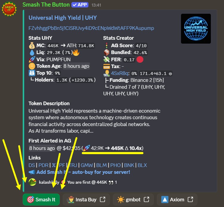 Smash The Button tweet media