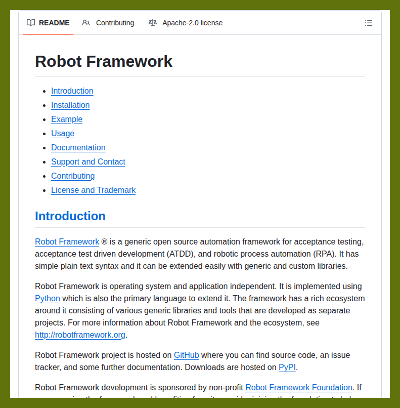 Generic open source automation framework with plain text syntax https ...