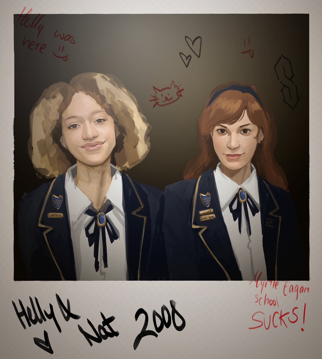 evilelysionarts's tweet photo. Helena Eagan and Natalie Kalen, 2008. #severance https://t.co/bxkQKhW2fc