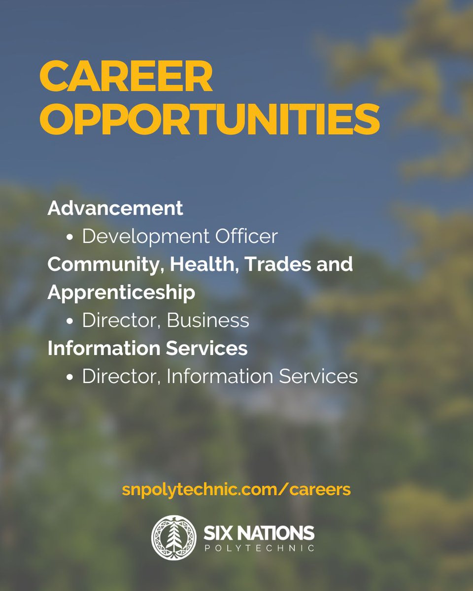 Six Nations Polytechnic tweet media