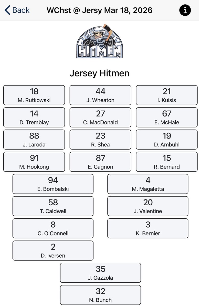 Jersey Hitmen Hockey tweet media