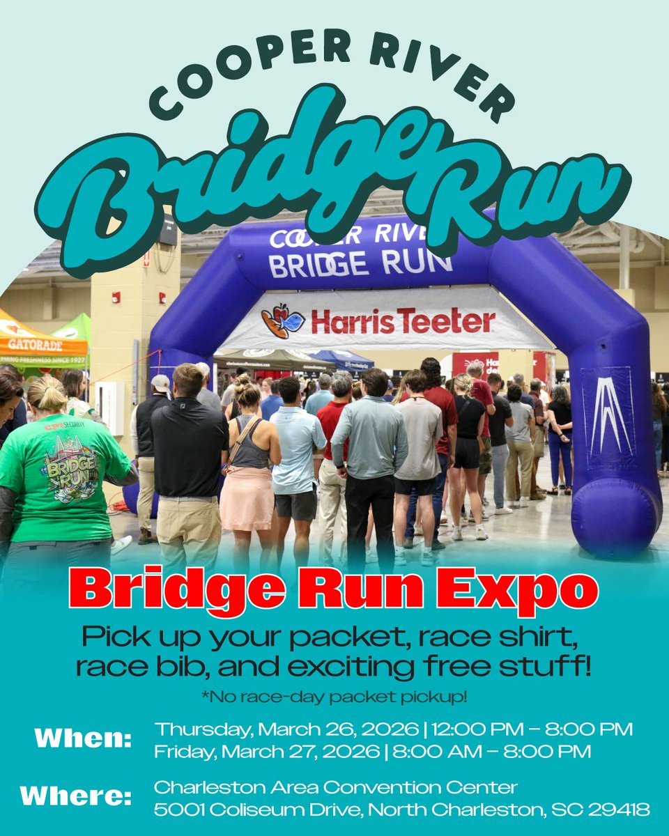 Cooper River Bridge Run tweet media