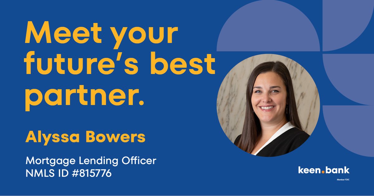 Your best future deserves a local banking partner. Alyssa Bowers is at your side, offering responsive lending and competitive options that empower your best move. Let’s open the door to your best life.  ow.ly/yki450Yh78C Member FDIC &amp; Equal Housing Lender NMLS 815776