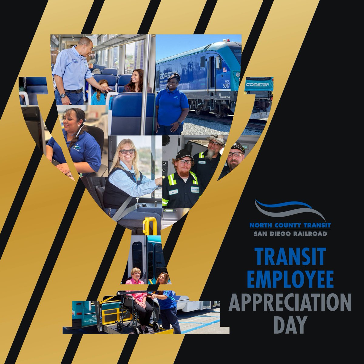 North County Transit - San Diego Railroad tweet media