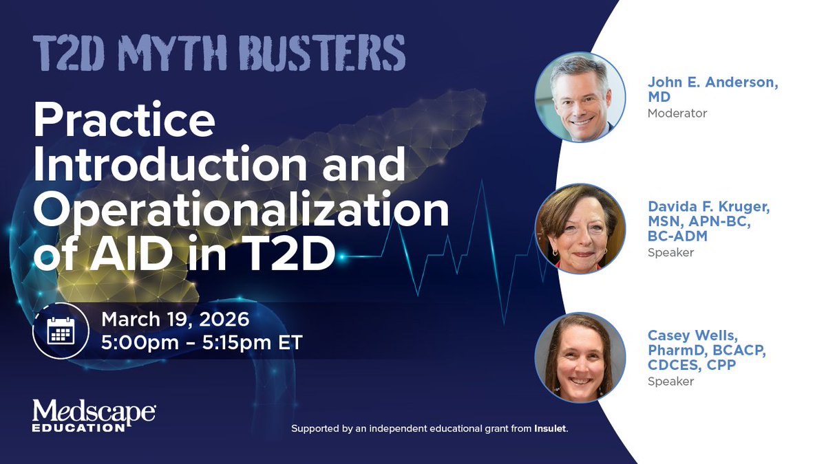 Medscape Education tweet media