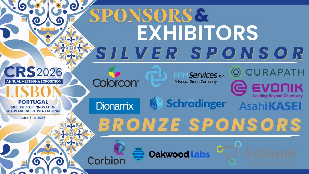 Controlled Release Society tweet media