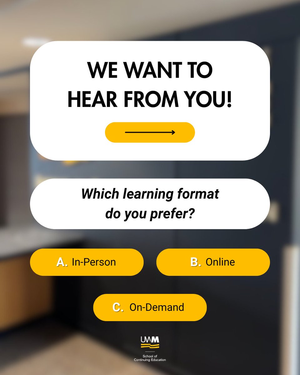 UWM School of Continuing Education tweet media