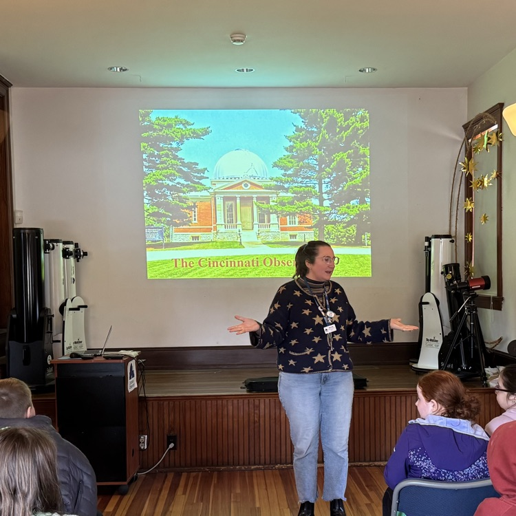 LocustCorner's tweet photo. LCE 3rd graders had a blast exploring the solar system at the Cincinnati Observatory today! Students learned how scientists use telescopes to observe planets, stars, and more. It was a fun day of discovery and learning! https://t.co/yu8K0xOO0d