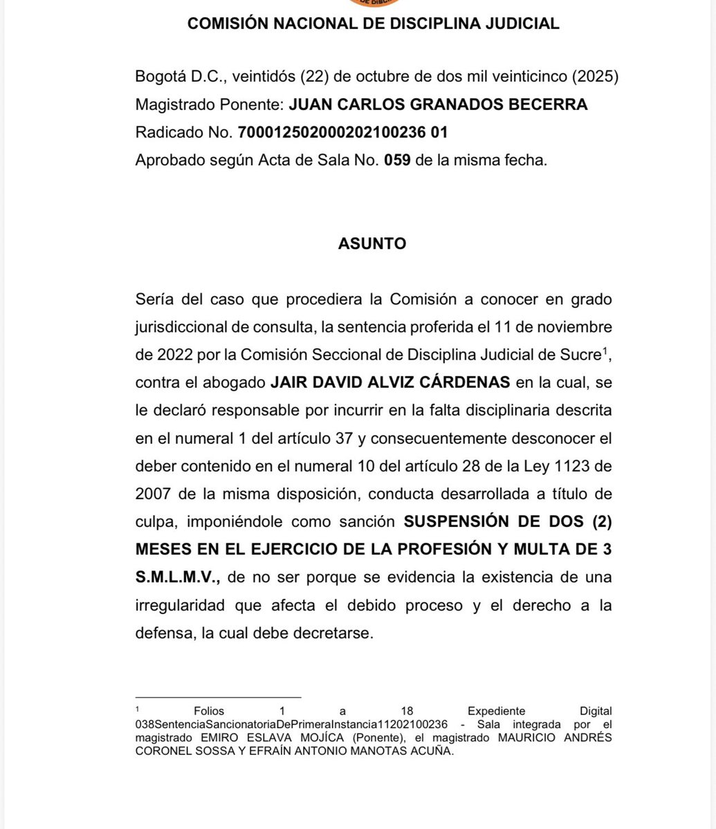 Instituto de Estudios en Derecho Sancionatorio tweet media