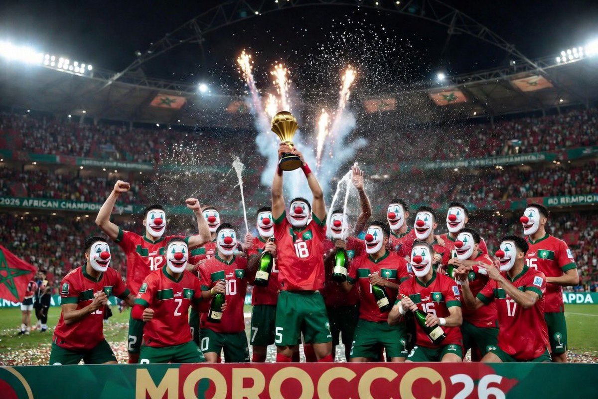 iamdollard's tweet photo. @Carra23 We owe you an apology #morocco #afcon https://t.co/uxHM4vYBbo