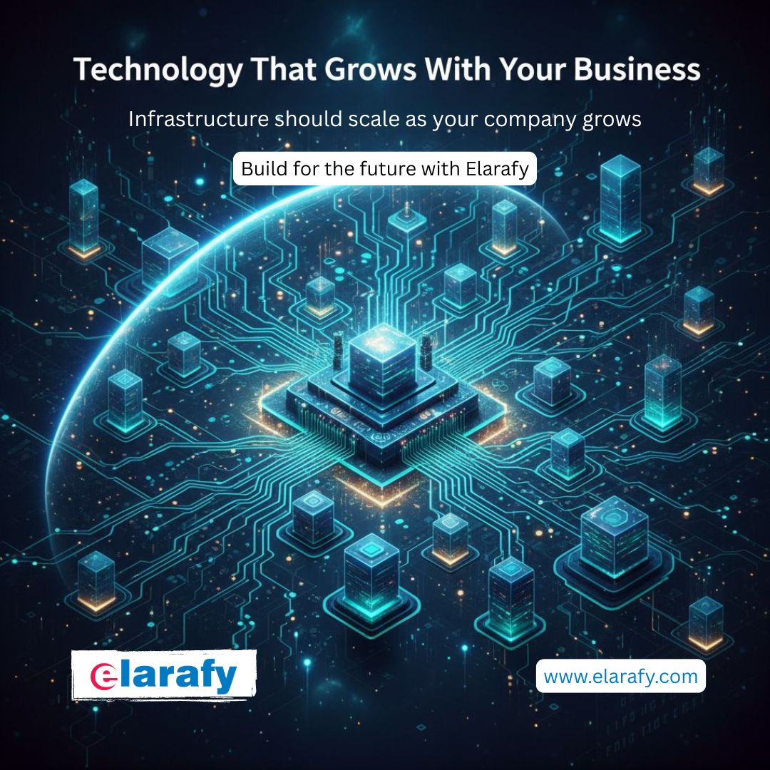 ElarafySolution's tweet image. Business growth requires technology that scales.

Elarafy builds infrastructure designed to evolve with your company.

📧 info@elarafy.com
📞 +1 844-844-0030
🌐 elarafy.com

#ScalableIT #BusinessGrowth