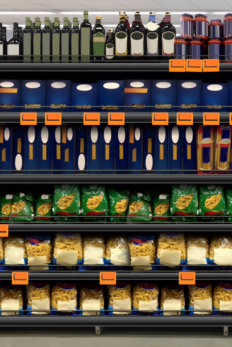 whatsontheshel1's tweet photo. Supermarket aisle filled with various types of pasta, sauces, and dry goods, arranged in colorful, brandless packaging for a clean retail mock-up look.

https://t.co/HBYydJFX0V

#supermarket #retaildesign #storedisplay #pasta #groceryshopping #foodaisle #productdisplay #mockup https://t.co/47KJYGk5Dl