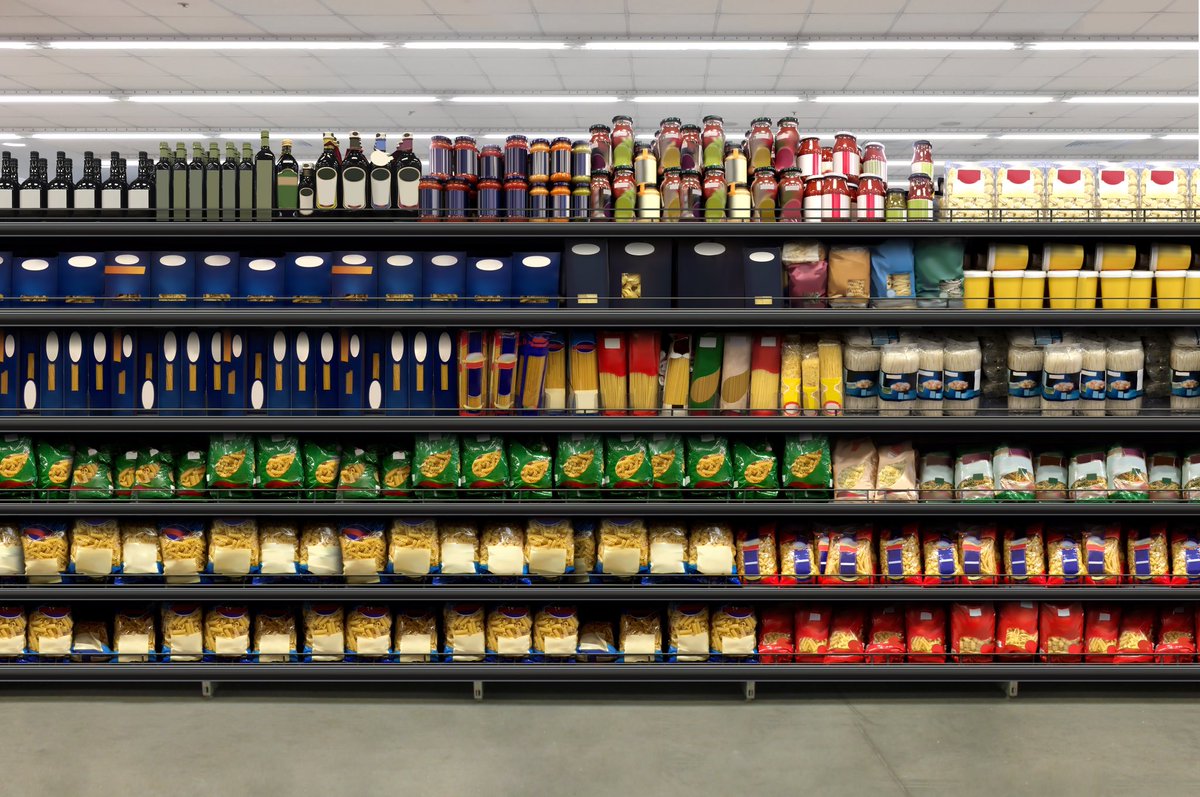 whatsontheshel1's tweet photo. Supermarket aisle filled with various types of pasta, sauces, and dry goods, arranged in colorful, brandless packaging for a clean retail mock-up look.

https://t.co/HBYydJFX0V

#supermarket #retaildesign #storedisplay #pasta #groceryshopping #foodaisle #productdisplay #mockup https://t.co/47KJYGk5Dl