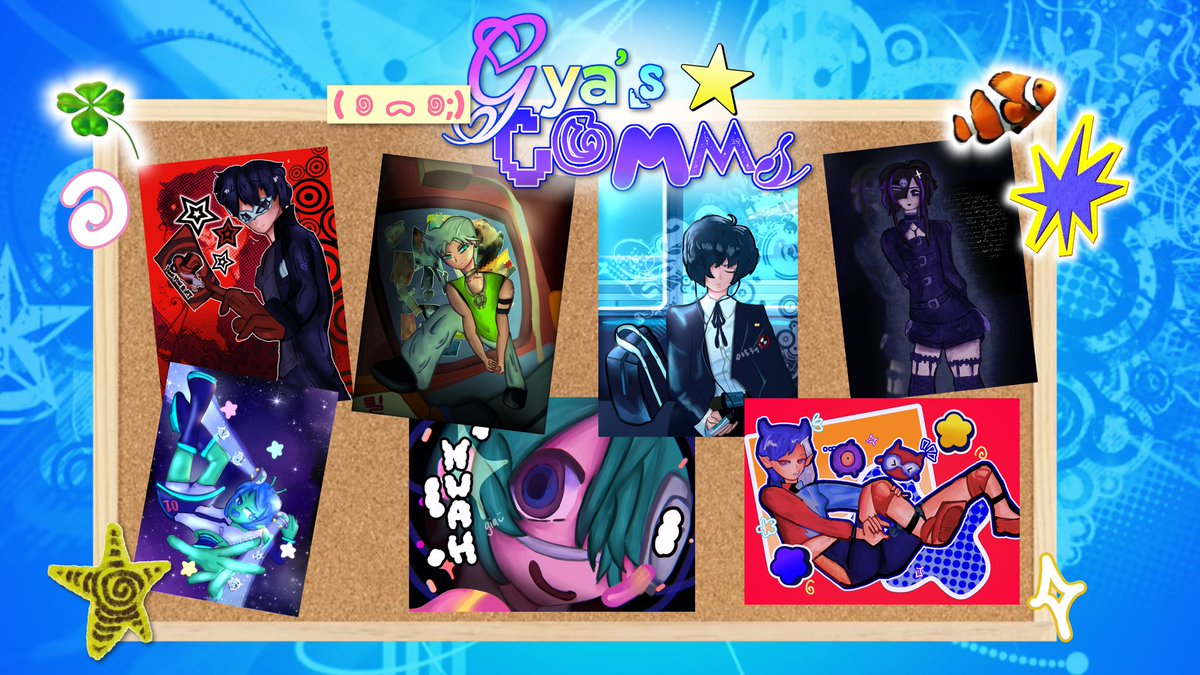 gya ! COMMS OPEN (0/5) tweet media