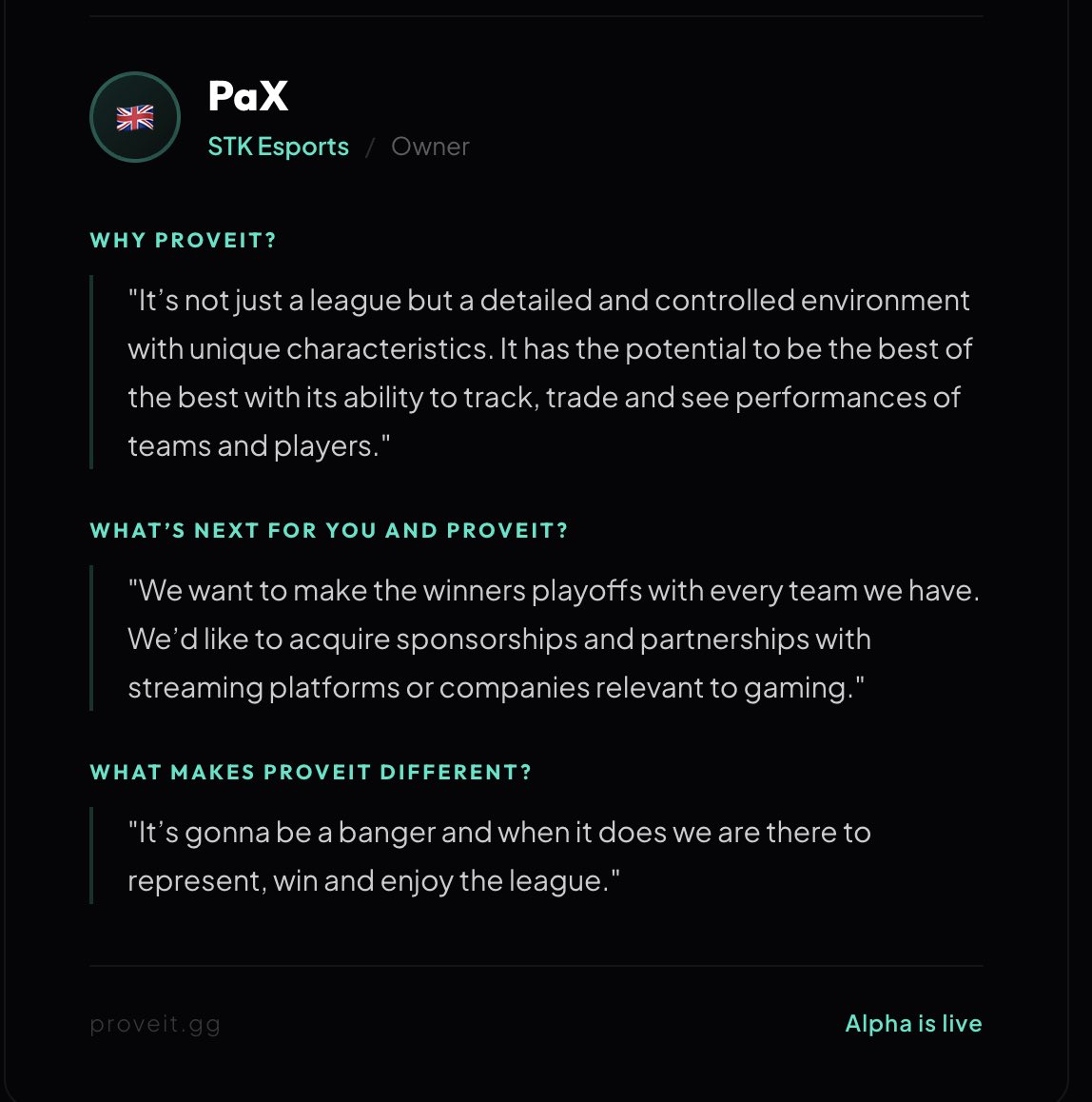 Prove It tweet media